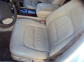 1996 LEXUS LS400, 4.0L AUTO SDN, COLOR WHITE, STK Z14831